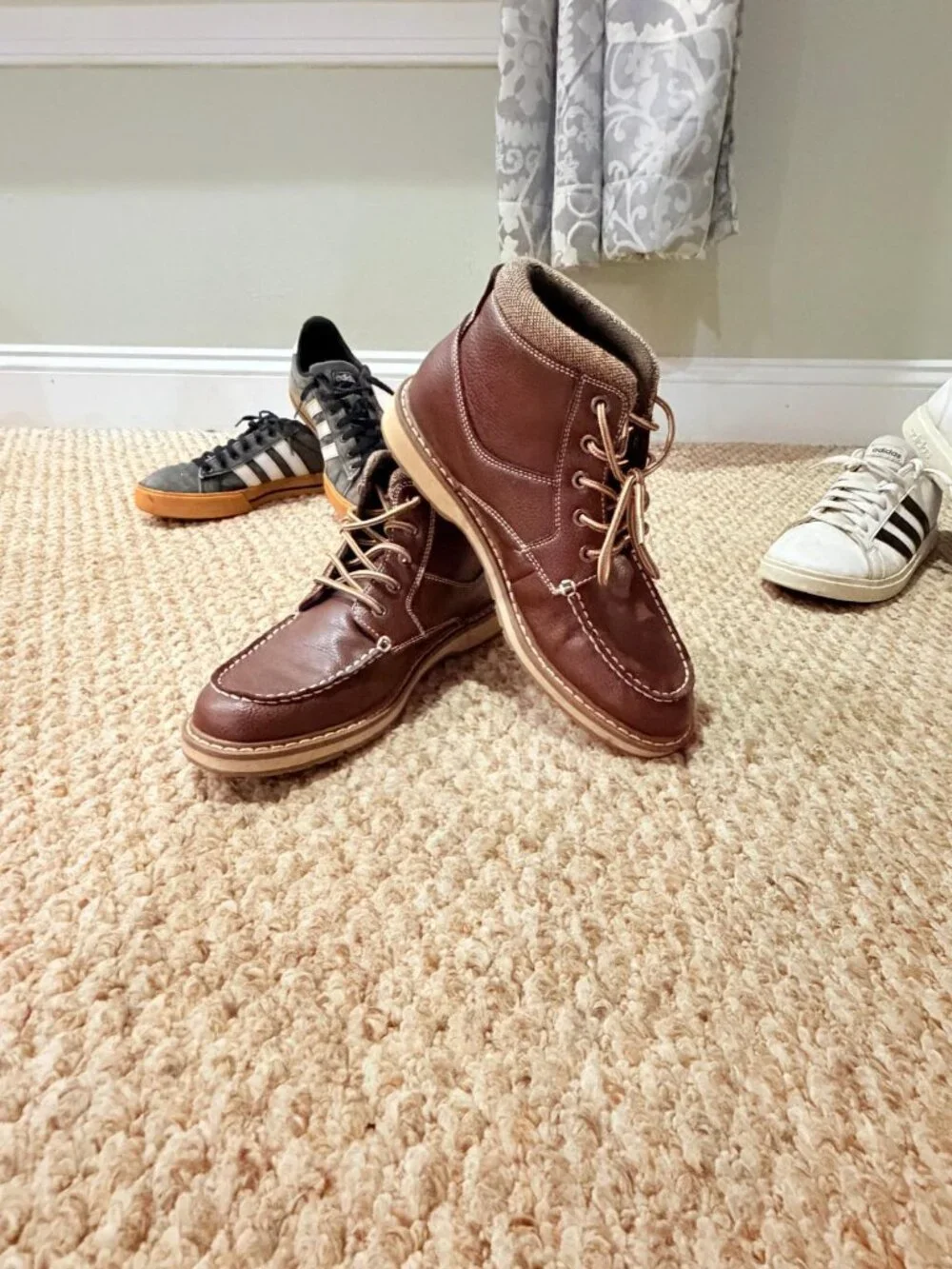 light brown boots